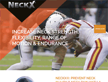 Tablet Screenshot of neckxsystems.com